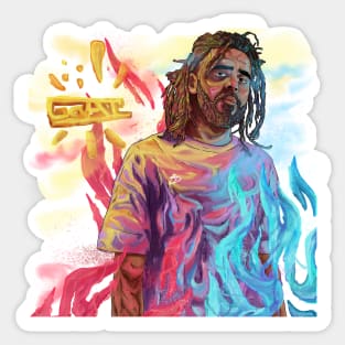 Cole World Sticker